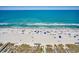 Scenic aerial view of the beach featuring soft sand and clear turquoise water at 1625 S Ocean Blvd. # 1604, North Myrtle Beach, SC 29582
