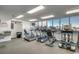 Well-lit gym with various cardio machines and water fountain; a fitness haven at 1625 S Ocean Blvd. # 1604, North Myrtle Beach, SC 29582