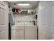 This laundry room features a standard size washer and dryer at 1625 S Ocean Blvd. # 1604, North Myrtle Beach, SC 29582