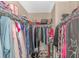 Walk-in closet with extensive shelving and hanging racks at 1631 Low Country Pl. # E, Myrtle Beach, SC 29577