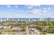 Expansive aerial view of the home, showcasing its prime location close to shopping, dining, and the stunning oceanfront at 2409 Seabreeze Pl., Myrtle Beach, SC 29577