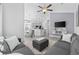 Open-concept living space with views of the dining area and bright kitchen at 2409 Seabreeze Pl., Myrtle Beach, SC 29577