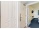 View of the entryway with a closet and door leading to living space at 2801 South Ocean Blvd. # 335, North Myrtle Beach, SC 29582