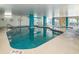 Enjoy the indoor pool with ample space to swim or relax at 2801 South Ocean Blvd. # 335, North Myrtle Beach, SC 29582