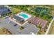 Aerial view of community amenities including a pool, playground and garden at 295 Brackish Dr. # 673, Myrtle Beach, SC 29588