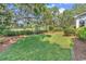 Expansive backyard featuring a well-maintained lawn, mature trees, and verdant landscaping at 356 Chapman Loop, Pawleys Island, SC 29585