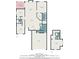Detailed floor plan showcasing the layout of the home's two floors and key rooms at 4010 Macks Rd, Aynor, SC 29511