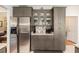 A cozy kitchen featuring stainless steel appliances, shaker cabinets, and granite countertops at 403 Brandymill Blvd, Myrtle Beach, SC 29588