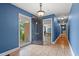 Inviting entryway with tile flooring, fresh paint, and natural light streaming through front door at 5033 Brantwood Dr., Mullins, SC 29574
