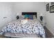 Comfortable bedroom featuring a paisley comforter and decorative pillows at 5039 Gladstone Dr, Conway, SC 29526