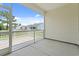 View of the screened-in patio at 512 Charlton Blvd., Georgetown, SC 29440
