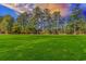 A sprawling green field with mature trees under an interesting blue sky at 5647 S Blackmoor Dr., Murrells Inlet, SC 29576