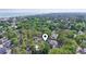 Aerial view highlights property's location near beach and the surrounding landscape at 6001 S Kings Hwy., Myrtle Beach, SC 29575