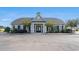Beautiful community clubhouse with manicured landscaping and ample parking at 622 Oakhurst Dr., Myrtle Beach, SC 29579