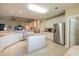 Bright kitchen with stainless steel appliances, island, and plenty of counter space, perfect for cooking at 6486 Somersby Dr., Murrells Inlet, SC 29576