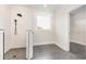 Modern bathroom featuring a tiled walk-in shower and neutral colored tile floors at 7103 Louisville Rd., Aynor, SC 29511