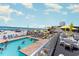 Outdoor pool and patio area, just steps away from the sandy beach at 9550 Shore Dr. # 633, Myrtle Beach, SC 29572