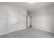 Bright, neutral bedroom featuring plush carpet, an open closet, and neutral paint at 108 Old Chimney Ln, Conway, SC 29526