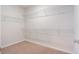 Walk-in closet with white shelving at 108 Old Chimney Ln, Conway, SC 29526