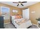 Cozy bedroom with soft, natural light featuring a comfortable bed and simple decor at 1313 Cascarilla Ct., Myrtle Beach, SC 29579