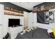 Stylish bedroom featuring decor, comfortable bedding, and practical storage solutions at 1313 Cascarilla Ct., Myrtle Beach, SC 29579