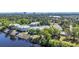 Aerial view of resort style community with tennis courts and waterfront views at 1352 Villa Marbella Ct. # 1-204, Myrtle Beach, SC 29572