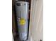 Close up indoor image of an AO Smith Signature 100 water heater at 1465 Dirty Branch Rd., Conway, SC 29527