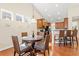 Bright dining area features a charming table, with natural light from adjacent windows at 1524 Culbertson Ave., Myrtle Beach, SC 29577