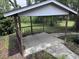 Gazebo with concrete floor in the yard at 2560 Wise Rd., Conway, SC 29526