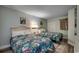 Comfortable bedroom with two twin beds, neutral walls, and soft, inviting light at 2711 S Ocean Blvd. # 1917, North Myrtle Beach, SC 29582
