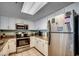 A well-organized kitchen with modern appliances, plenty of cabinet space, and a clean, functional design at 2711 S Ocean Blvd. # 1917, North Myrtle Beach, SC 29582