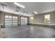 Spacious two car garage with windows and automatic door openers at 468 Saint Julian Ln., Myrtle Beach, SC 29579