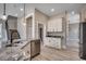 Stylish kitchen featuring granite countertops, stainless steel appliances, and ample cabinet space at 468 Saint Julian Ln., Myrtle Beach, SC 29579