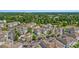 Expansive aerial view of the complex featuring well-maintained buildings, landscaping, and ample parking at 4683 Wild Iris Dr. # 204, Myrtle Beach, SC 29577