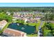 An aerial perspective showcasing the community's layout and proximity to natural features and amenities at 510 Fairwood Lakes Dr. # 16-I, Myrtle Beach, SC 29588