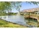 The pond is framed by lush greenery and showcases beautiful landscaping at 510 Fairwood Lakes Dr. # 16-I, Myrtle Beach, SC 29588