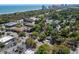 Scenic aerial view of residential area near the beach with cityscape in the distance at 513 38Th Ave. N # 202, Myrtle Beach, SC 29577