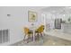 Dining area seamlessly flowing into kitchen with stainless appliances at 513 38Th Ave. N # 202, Myrtle Beach, SC 29577