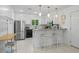 Bright kitchen with stainless steel appliances, granite countertops, and a breakfast bar with pendant lighting at 513 38Th Ave. N # 202, Myrtle Beach, SC 29577