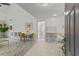 Open-concept living space seamlessly integrating the dining area at 513 38Th Ave. N # 202, Myrtle Beach, SC 29577