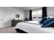 Serene bedroom features soft carpeting, a large window, and calming neutral tones at 540 Duvall St., Longs, SC 29568