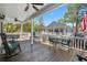 Spacious outdoor deck perfect for entertaining with comfortable seating at 6001-1783 S Kings Hwy., Myrtle Beach, SC 29575