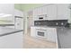 Fully equipped kitchen featuring stainless appliances, countertop space, and cabinetry, blending convenience with style at 736 Lalton Dr., Conway, SC 29526