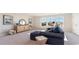 Comfortable living room featuring a large window, plush seating and stylish decor at 745 Choctaw Dr., Conway, SC 29526