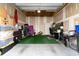 Spacious garage featuring painted drywall and finished flooring offering great storage at 830 Howard Ave. # D, Myrtle Beach, SC 29577