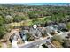 Aerial shot of a house located in a neighborhood near a golf course at 929 Tidewater Dr., North Myrtle Beach, SC 29582