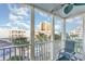Balcony view featuring a chair, overlooking a pool and the surrounding complex and building at 9581 Shore Dr. # 223, Myrtle Beach, SC 29572