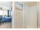 View from bathroom looking into bedroom and balcony beyond at 9581 Shore Dr. # 223, Myrtle Beach, SC 29572