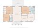 Floor plan showing the layout of the house, including the patio, bedrooms, living room, and kitchen at 976 South Marlin Circle, Murrells Inlet, SC 29576