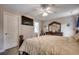 A view of main bedroom that includes a large bed, dresser and tv at 1001 Harvest View Ave., Conway, SC 29527